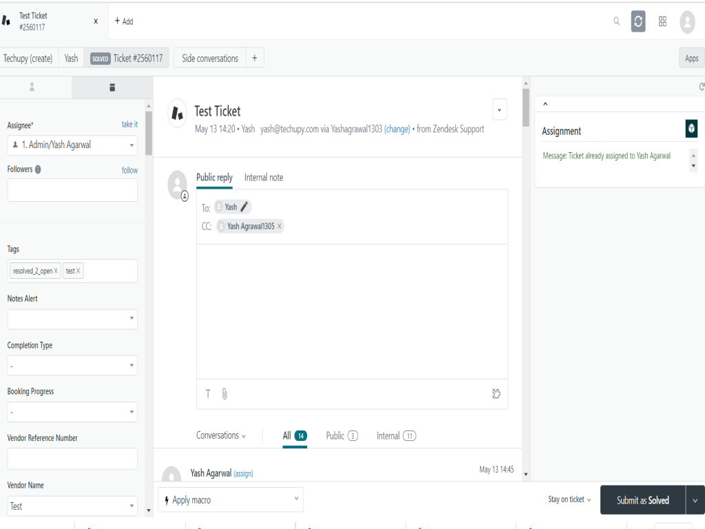 Auto Assignment Unassigned primary marketing image — WEM app on the Zendesk Marketplace