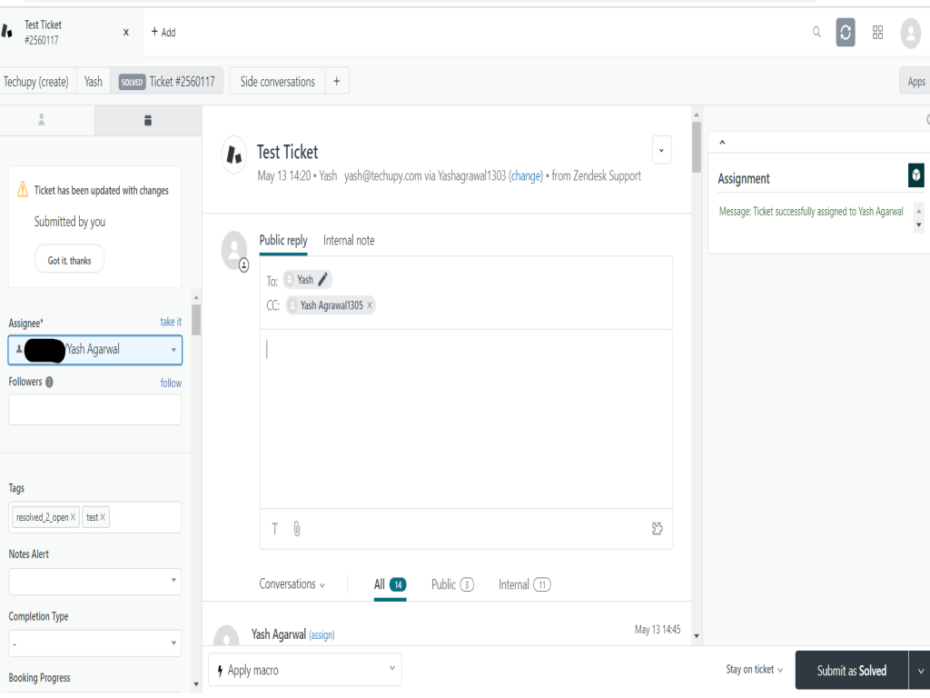 Auto Assignment Unassigned feature detail — WEM app on the Zendesk Marketplace